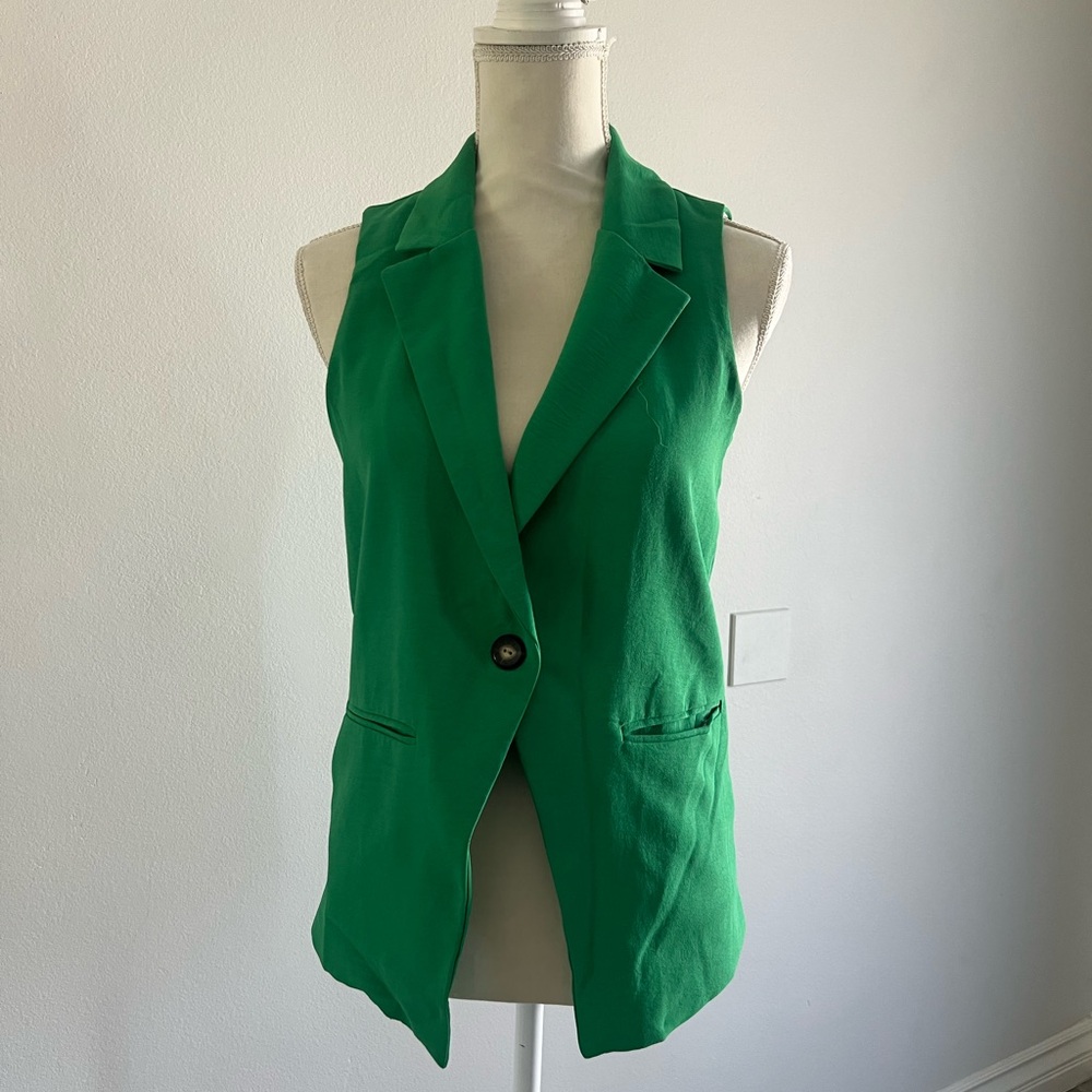 Vibrant Green Women's Vest